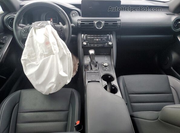 JTHGZ1B27R5081683 2024 LEXUS IS White Вид панелі приладів
