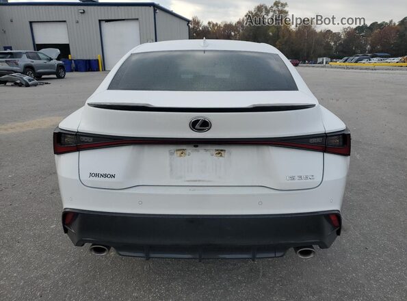 JTHGZ1B27R5081683 2024 LEXUS IS White Вид ззаду