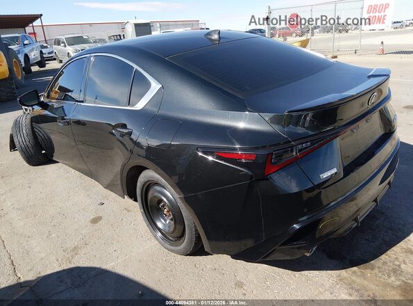 JTHGZ1B28M5040892 2021 LEXUS IS 350 Black უკანა მარცხენა