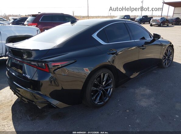 JTHGZ1B28M5040892 2021 LEXUS IS 350 Black უკანა მარჯვენა