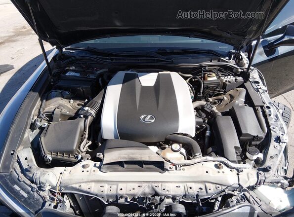 JTHGZ1B28M5040892 2021 LEXUS IS 350 Black უკანა ხედი