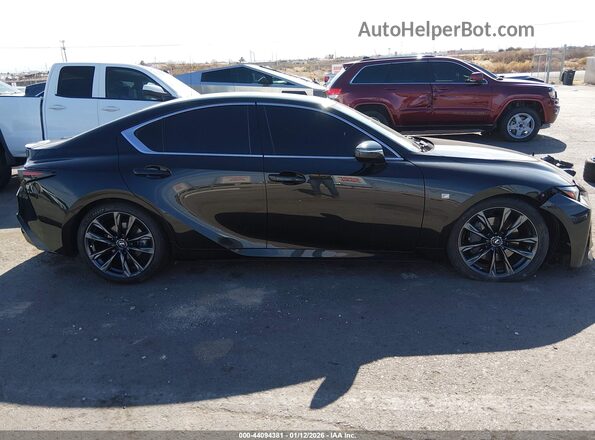 JTHGZ1B28M5040892 2021 LEXUS IS 350 Black სალონის 360-გრადუსიანი ხედი