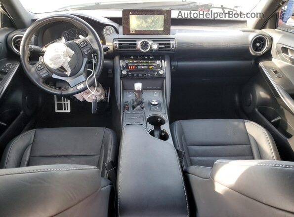 JTHGZ1B28N5054888 2022 LEXUS IS White წინა პანელის ხედი