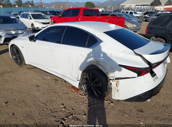 JTHGZ1B28P5061861 2023 LEXUS IS 350 White Rear left