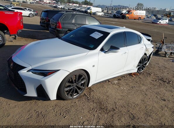 JTHGZ1B28P5061861 2023 LEXUS IS 350 White Front left