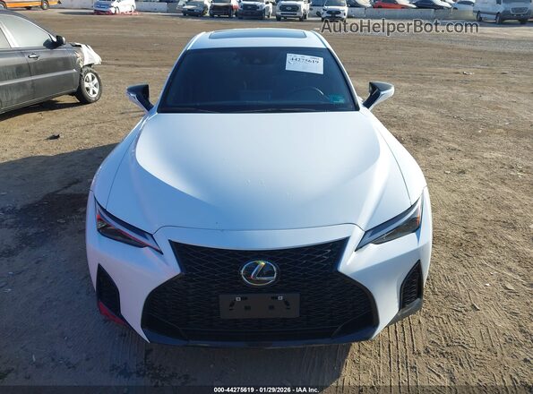 JTHGZ1B28P5061861 2023 LEXUS IS 350 White Instrument cluster view