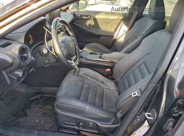 JTHGZ1B28P5063559 2023 LEXUS IS Charcoal Vista interior delantera