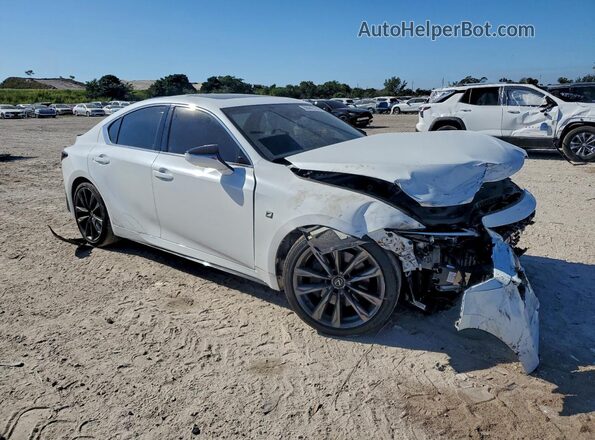 JTHGZ1B29P5067846 2023 LEXUS IS White Delantero derecho