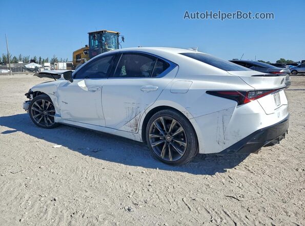 JTHGZ1B29P5067846 2023 LEXUS IS White Trasero izquierdo