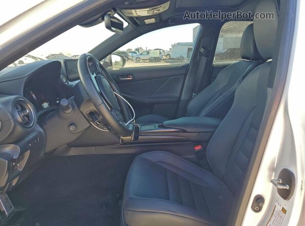 JTHGZ1B29P5067846 2023 LEXUS IS White Vista interior delantera