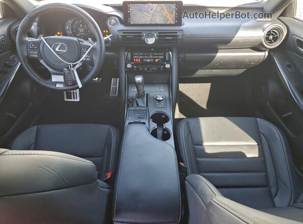 JTHGZ1B29P5067846 2023 LEXUS IS White Vista del salpicadero