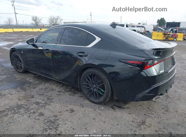 JTHGZ1B2XM5039081 2021 LEXUS IS 350 Black Tył lewy
