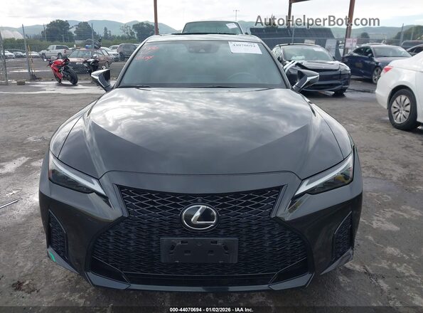 JTHGZ1B2XM5039081 2021 LEXUS IS 350 Black Widok zestawu wskaźników