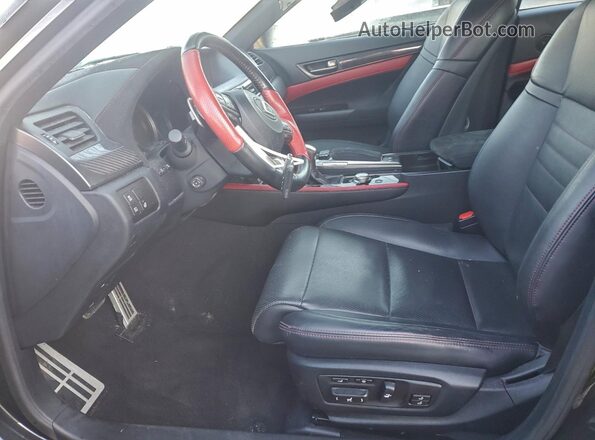 JTHGZ1CL9LA013214 2020 LEXUS GS Black წინა სალონის ხედი