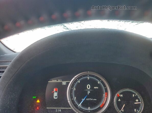 JTHGZ1CL9LA013214 2020 LEXUS GS Black ხელსაწყოთა პანელის ხედი
