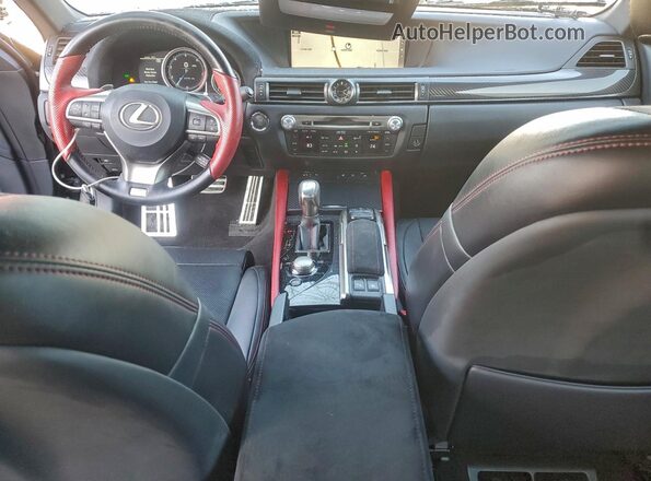 JTHGZ1CL9LA013214 2020 LEXUS GS Black წინა პანელის ხედი