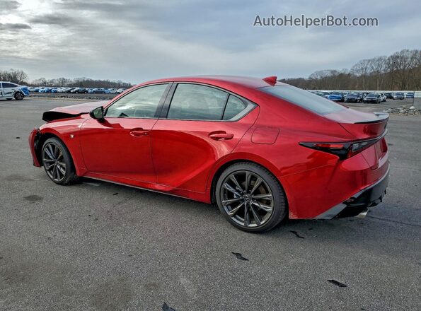 JTHGZ1E23S5042431 2025 LEXUS IS Red უკანა მარცხენა