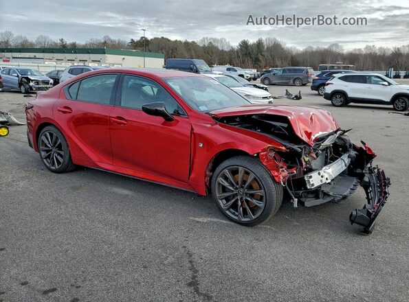 JTHGZ1E23S5042431 2025 LEXUS IS Red წინა მარჯვენა