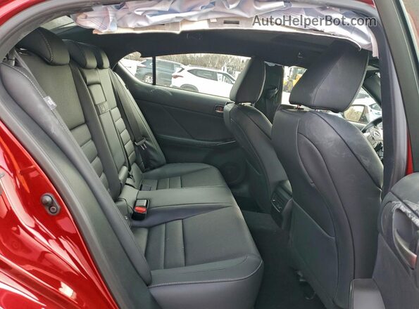 JTHGZ1E23S5042431 2025 LEXUS IS Red უკანა სავარძლების ხედი
