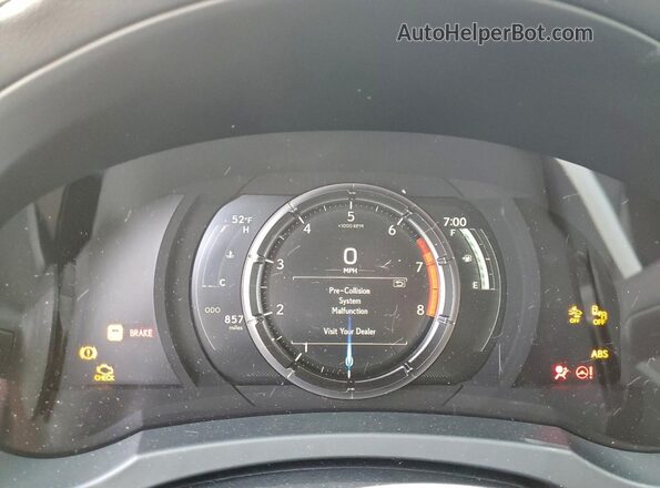 JTHGZ1E23S5042431 2025 LEXUS IS Red ხელსაწყოთა პანელის ხედი