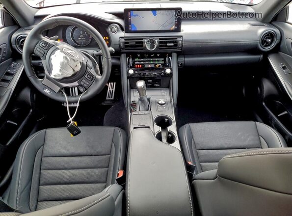 JTHGZ1E23S5042431 2025 LEXUS IS Red წინა პანელის ხედი