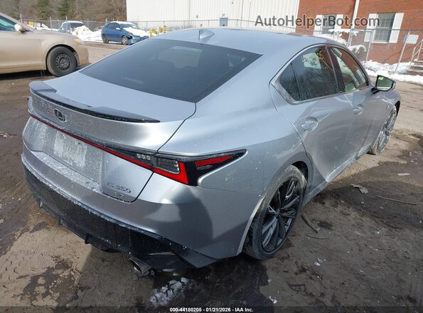 JTHGZ1E24N5024167 2022 LEXUS IS 350 Silver Trasero derecho