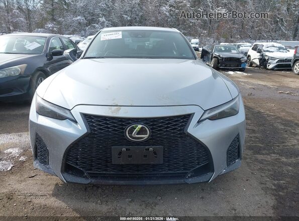JTHGZ1E24N5024167 2022 LEXUS IS 350 Silver Vista del cuadro de instrumentos