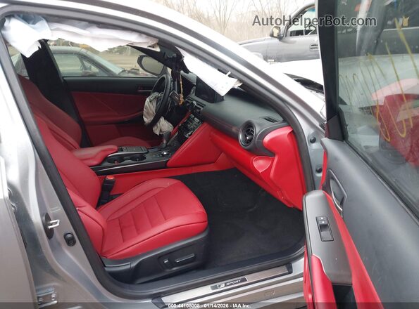 JTHGZ1E25S5041734 2025 LEXUS IS 350 Silver Widok wnętrza z przodu