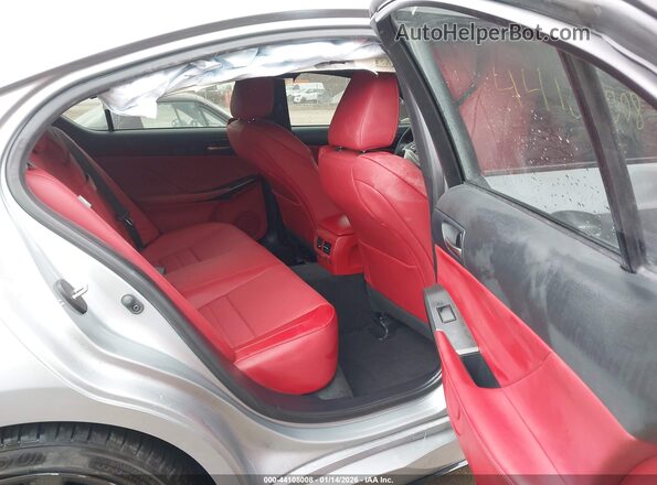 JTHGZ1E25S5041734 2025 LEXUS IS 350 Silver Widok naklejki z numerem VIN