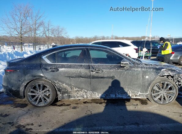 JTHGZ1E27R5033564 2024 LEXUS IS 350 Black Widok wnętrza z tyłu