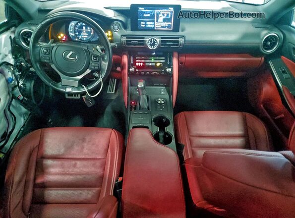JTHGZ1E2XM5019117 2021 LEXUS IS White Вид панелі приладів