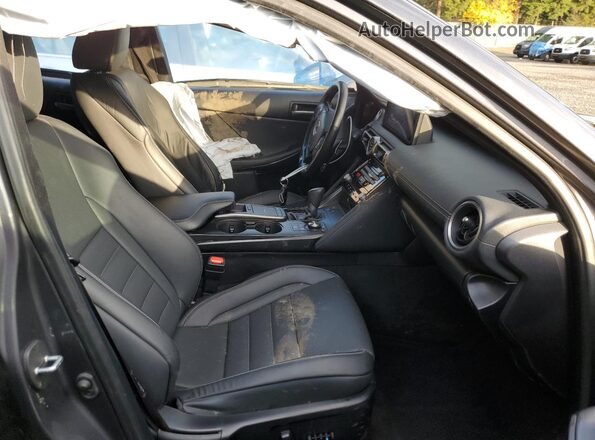 JTHGZ1E2XM5022809 2021 LEXUS IS Charcoal Սալոնի դիմացի տեսք