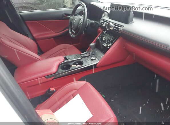 JTHGZ1E2XN5025694 2022 LEXUS IS 350 White Front interior view