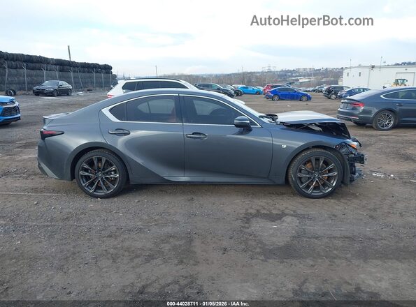 JTHGZ1E2XP5028937 2023 LEXUS IS 350 Gray Вид задньої частини салону