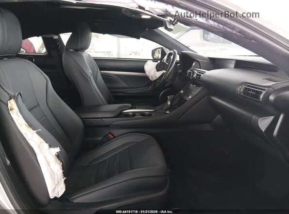 JTHGZ5BC4N5026036 2022 LEXUS RC 350 Silver Вид салону спереду