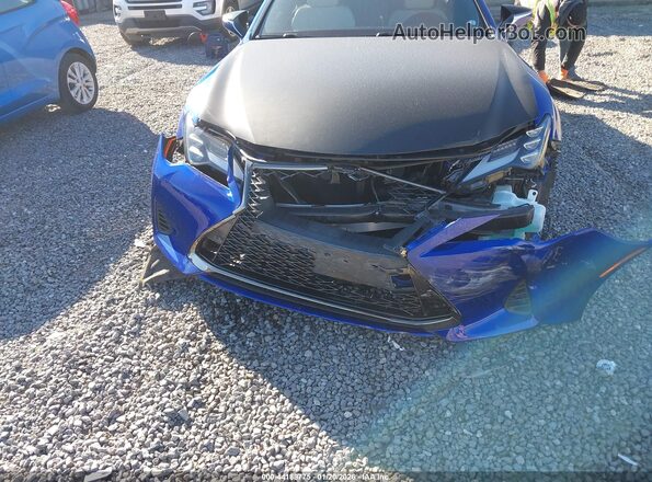 JTHGZ5BC5N5024960 2022 LEXUS RC 350 Blue Вид спереду