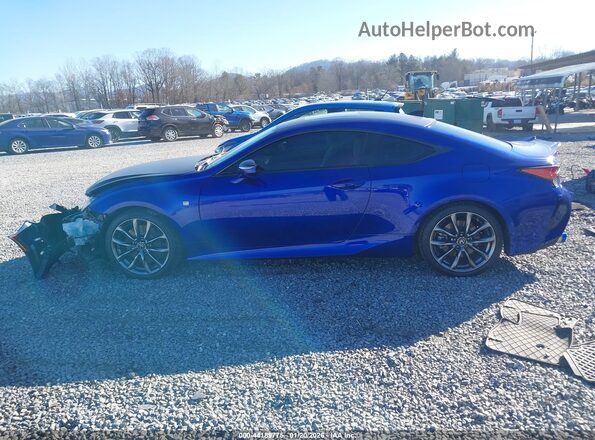 JTHGZ5BC5N5024960 2022 LEXUS RC 350 Blue Панорамний вид салону 360°
