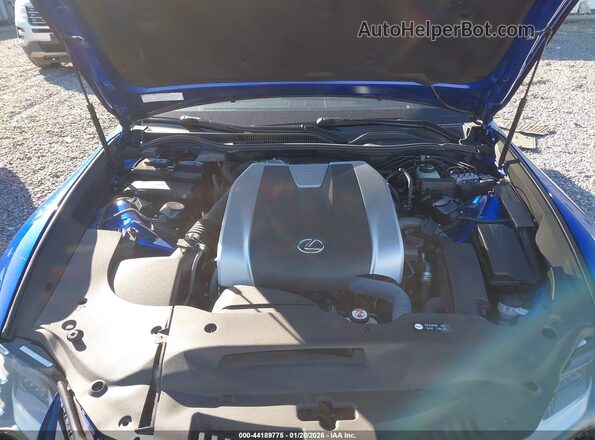 JTHGZ5BC5N5024960 2022 LEXUS RC 350 Blue Вид ззаду