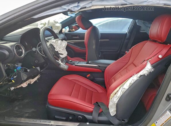 JTHGZ5BC5R5027993 2024 LEXUS RC Gray Front interior view