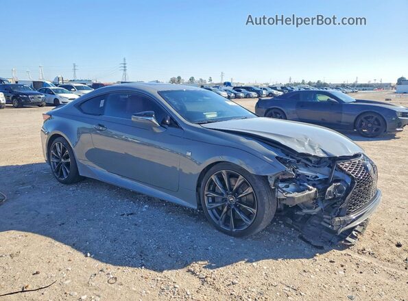 JTHGZ5BC5R5027993 2024 LEXUS RC Gray Delantero derecho