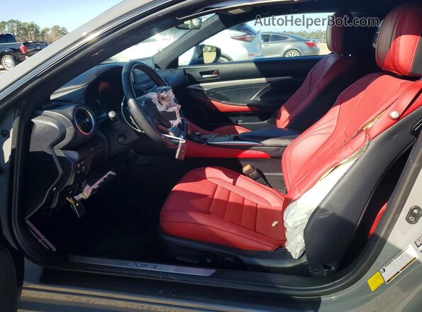 JTHGZ5BC5R5027993 2024 LEXUS RC Gray Vista interior delantera