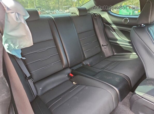 JTHGZ5BCXM5023706 2021 LEXUS RC Gray Հետևի նստատեղերի տեսք