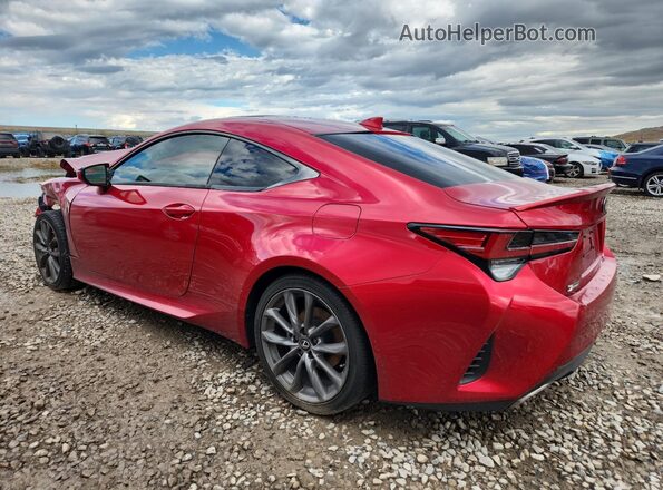 JTHGZ5DC2M5011028 2021 LEXUS RC Red უკანა მარცხენა