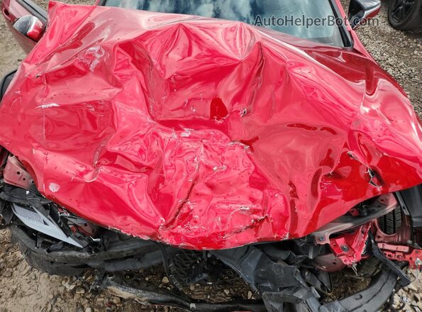 JTHGZ5DC2M5011028 2021 LEXUS RC Red უკანა სალონის ხედი