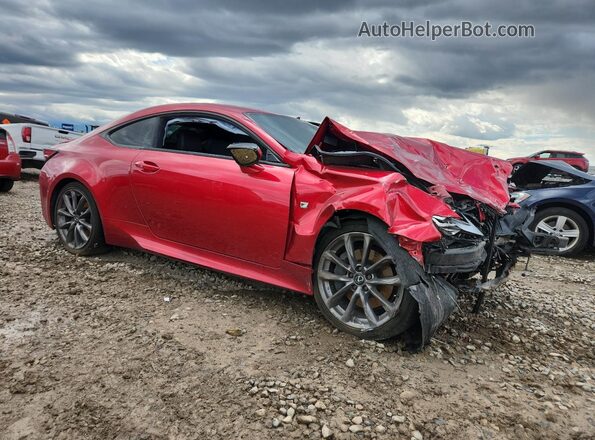 JTHGZ5DC2M5011028 2021 LEXUS RC Red წინა მარჯვენა