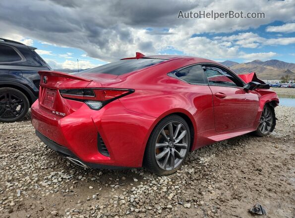 JTHGZ5DC2M5011028 2021 LEXUS RC Red უკანა მარჯვენა