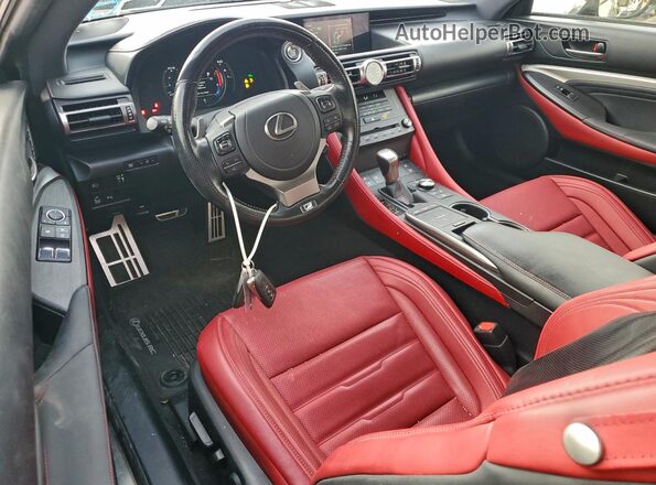 JTHGZ5DCXM5011133 2021 LEXUS RC Black Vista del salpicadero
