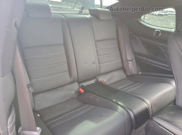 JTHGZ5DCXR5012712 2024 LEXUS RC Charcoal Vista de los asientos traseros