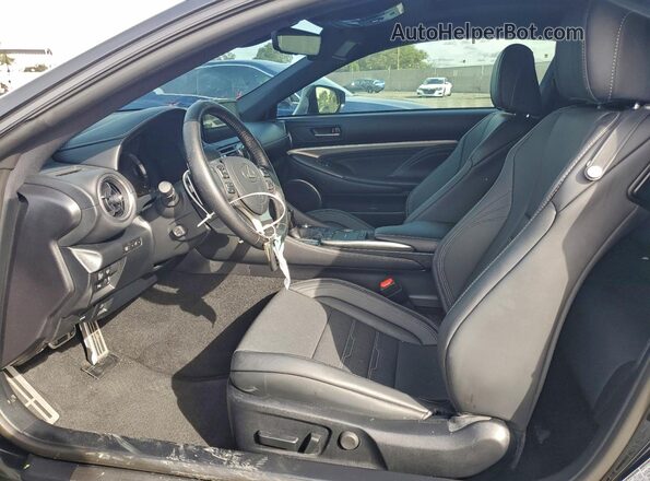 JTHGZ5DCXR5012712 2024 LEXUS RC Charcoal Vista interior delantera