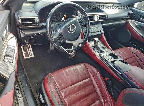 JTHHA5BC0G5004453 2016 LEXUS RC Silver წინა პანელის ხედი